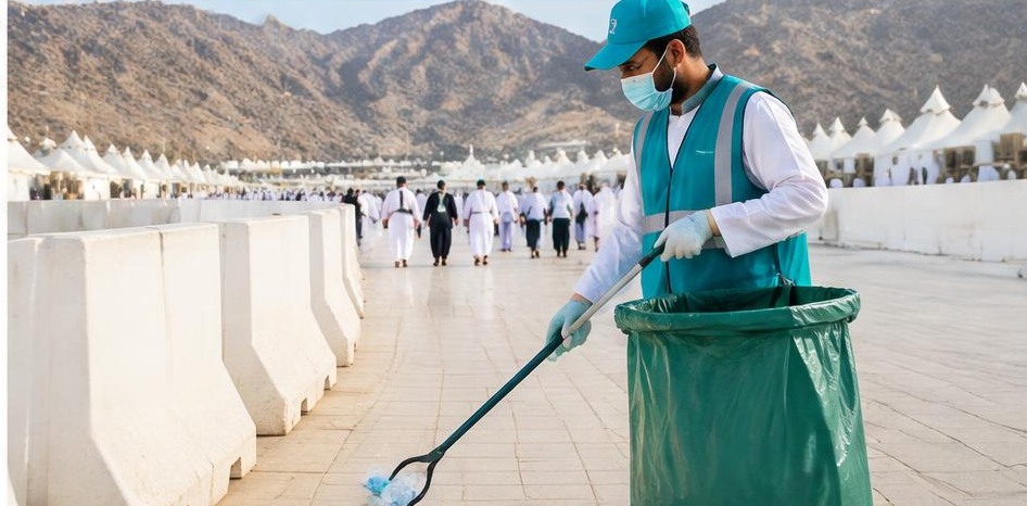 الصحة والسلامة — كيف أساهم في نظافة المشاعر المقدسة؟